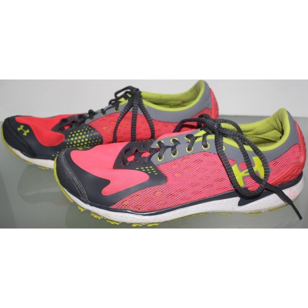 Under Armour UA Mico G Running Shoes Women US 8 1/2, UK 6, EU 40 Pink Gray Green - Picture 2 of 7